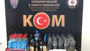Gaziantep'te Çok Sayıda Kaçak İçki, Sigara ve Telefon Ele Geçirildi