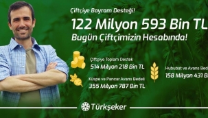 Bakan Albayrak'tan pancar çiftçisine bayram müjdesi