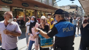 Gaziantep Emniyetinden maske ve sosyal mesafe uyarısı