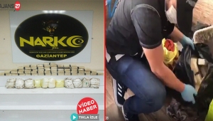 Gaziantep Emniyetinden Uyuşturucu Tacirlerine Bir Darbe Daha