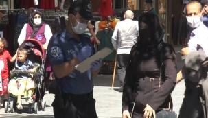 Gaziantep'te 3 bin 22 kişiye sosyal mesafe ve maske cezası