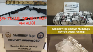 Gaziantep'te aranan 80 şahıs yakalandı