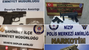Gaziantep'te Büyük Operasyon! Çok Sayıda Şüpheli Yakalandı