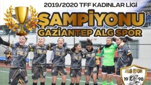 Kadınlar 1. Liginde Şampiyon; Gaziantep Algspor