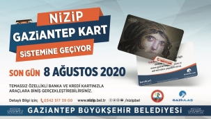  Nizip Belediyesi Gaziantep Kart Sitemine Geçiyor