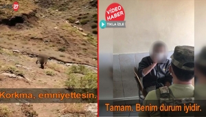 PKK'dan Kaçan Teröristin Teslim Olma Anı