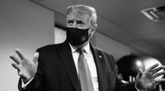Trump'tan eleştirilere maskeli gönderme