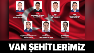 Van'daki uçak kazasında şehitlerin kimlikleri belli oldu!