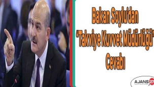 Bakan Soylu, Takviye Hazır Kuvvet sorusuna cevap verdi