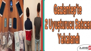 Gaziantep'te 2 uyuşturucu satıcısı yakalandı