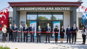 Adalet Bakanı Abdulhamit Gül, Adalet Akademisi Uygulama Adliyesinin açılışına katıldı