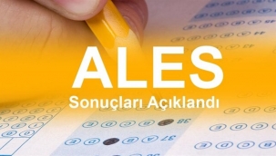 ALES sonuçları açıklandı