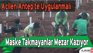 Endonezya'da maske takmayanlara mezar kazma cezası