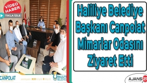 Haliliye Belediye Başkanı Canpolat Mimarlar Odasını Ziyaret Etti