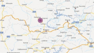 Malatya'da 4,1 büyüklüğünde deprem
