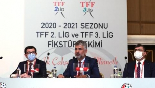 TFF 2. Lig ve TFF 3. Lig fikstür çekimi yapıldı	