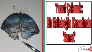 Yusuf Çakmak: Bir kelebeğin kanadında 'Sanat'