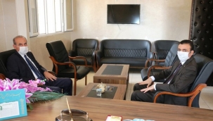 Akçakale İlçe Müftüsüne Din Görevlileri Haftası ziyareti