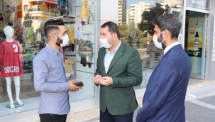 Başkan Baydilli esnaf ve vatandaşla buluştu