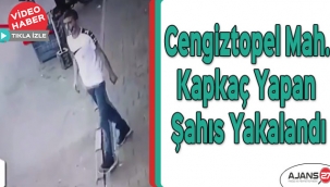 Cengiztopel Mahallesinde kapkaç yapan şahıs yakalandı