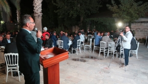 Eyyübiye Belediye Başkanı Mehmet Kuş muhtarlarla bir araya geldi