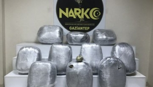 Gaziantep'te 101 Kilo uyuşturucu yakalandı