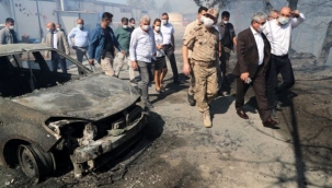 Hatay'da orman yangını! Korkunç yangını kameralar kaydetti