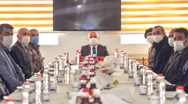 Ağırı Valisi Varol'dan Özel Harekat Şube Müdürlüğüne Ziyaret
