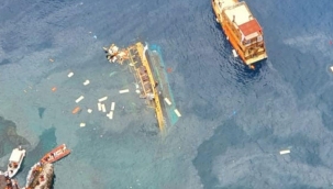 Alanya'da açıklarda tur teknesi battı