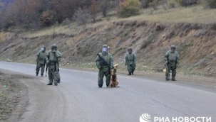 Dağlık Karabağ'da mayın temizleme başladı