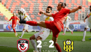 Gaziantep FK son dakikada 2 puan kaybetti