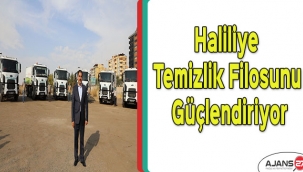 Haliliye Temizlik Filosunu Güçlendiriyor