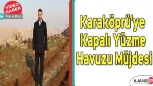 Karaköprü'ye Kapalı Yüzme Havuzu Müjdesi
