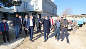 Başkan Baydilli'den 9 kırsal mahalleyi ziyaret