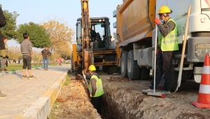 Başkan Kuş, Doğalgaz çalışmalarını yerinde inceledi