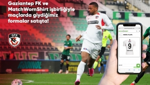 Gaziantep FK futbolcu formalarını açık arttırmayla satışa çıkaracak