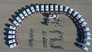 Gaziantep'te 38 yeni ambulans hizmete başladı