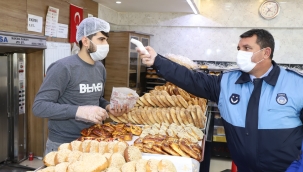 Karaköprü'de Zabıtaların pandemi denetimi devam ediyor