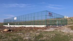 Karaköprü kırsalına 17. sentetik çim saha yapıldı