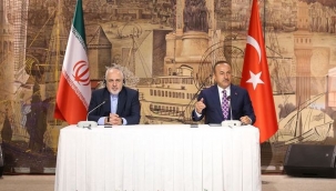 Türk ve İran Dışişleri Bakanları İstanbul'da buluştu