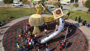 Eyyübiye Belediyesinden Temalı oyun parkı