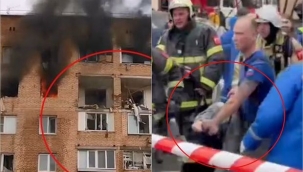 Rusya'da bir binada korkunç patlama: Ölenler var