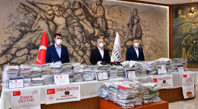 Gaziantep Valiliğinden Zimem defteri projesi