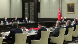 Milli Güvenlik Kurulu, Cumhurbaşkanı Erdoğan başkanlığında toplandı