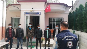 Ülkemize Yasadışı Giriş Yapan 9 Düzensiz Göçmen Osmaniye'de Yakalandı