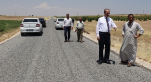 Akçakale Damlalı, Datça ve Tepecik grup yolundaki çalışmalar tamamlandı