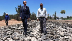 Akçakale Prestij caddesinde yeni etap çalışması başladı