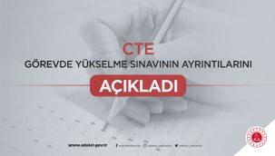 Ceza ve Tevkifevleri Genel Müdürlüğü, görevde yükselme sınavı duruyurusu