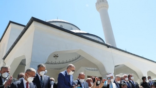Cumhurbaşkanı Erdoğan, Burhaniye Şehriban Hatun Camii'nin açılışını gerçekleştirdi