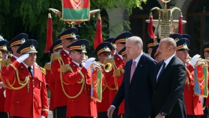 Cumhurbaşkanı Erdoğan, Şuşa’da resmi törenle karşılandı